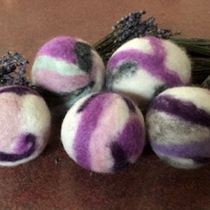 100% Wool Dryer Balls Handmade