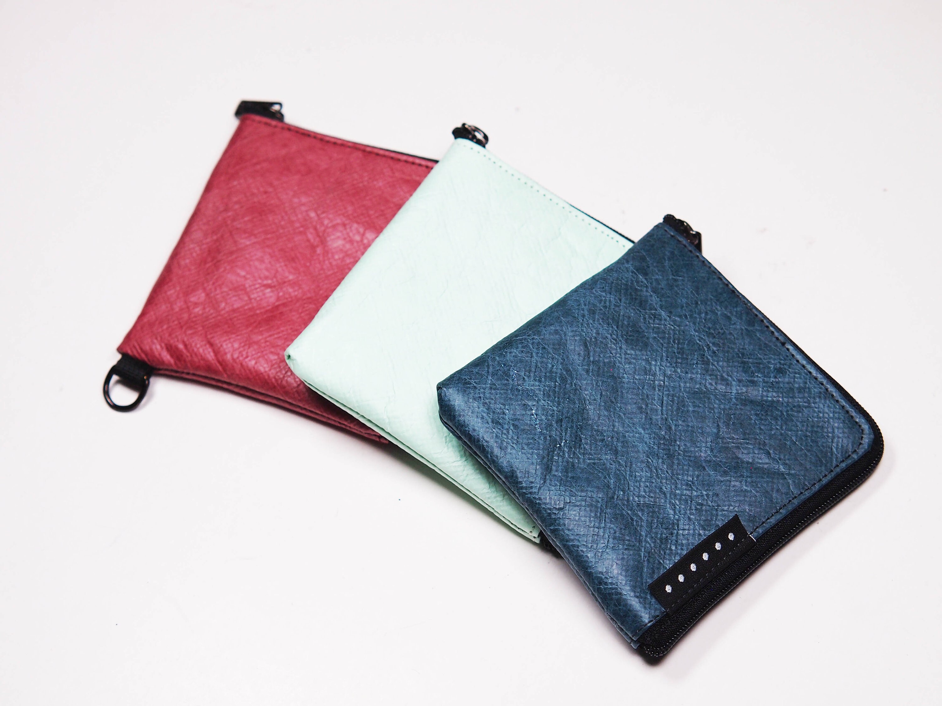 CUSTOM UL Tyvek® Half Zip Wallet, Zip Wallet, Card Wallet, Slim Wallet