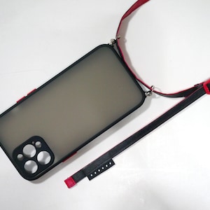 DuPont™ Tyvek® Lanyard Necklace Crossbody Phone Case for iPhone 13 Pro Max mini, 13, 12, 11, X, XR, XS, XS Max, Mini, Pro, Max, 6 ,7, 8 Plus