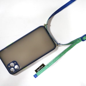 DuPont™ Tyvek® Lanyard Necklace Crossbody Phone Case for iPhone 13 Pro Max mini, 13, 12, 11, X, XR, XS, XS Max, Mini, Pro, Max, 6 ,7, 8 Plus