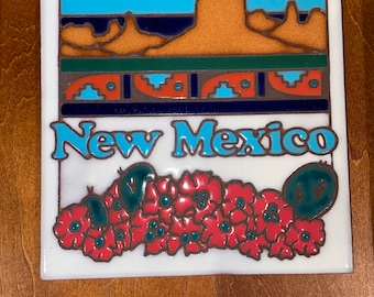 Handmade Ceramic Trivet - New Mexico