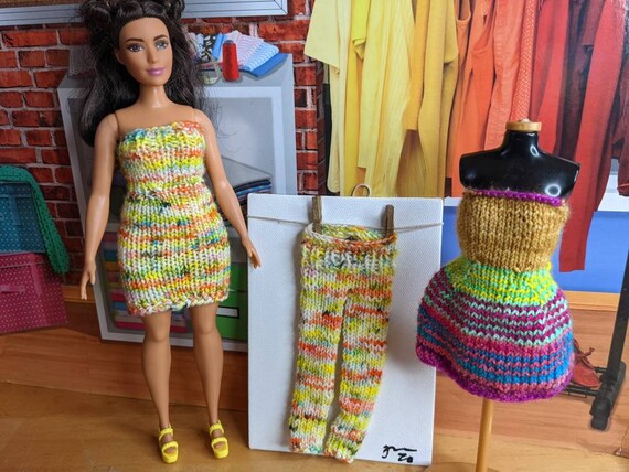 Fat Bottom Girls Yellow Colored Fitted Dress for 12" Fashionista Dolls - Etsy Fat Bottom Girls Yellow Colored Fitted Dress for 12" Fashionista Dolls - Etsy