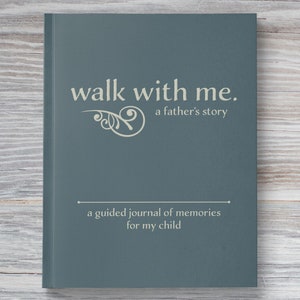 Dad Keepsake Book Gift | Guided Memory Journal for Father | Over 125 Pages of Unique Prompts | Capture His Life Story for His Children