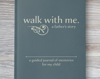 Dad Keepsake Book Gift | Guided Memory Journal for Father | Over 125 Pages of Unique Prompts | Capture His Life Story for His Children