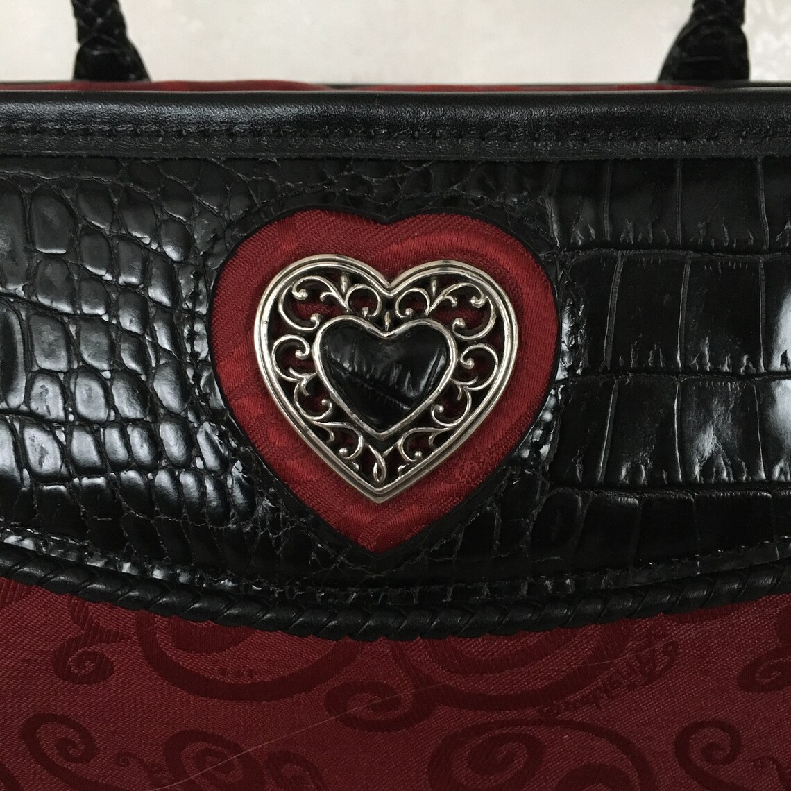 Brighton Vintage Travel Cosmetic Case NWOT Makeup Bag Etsy