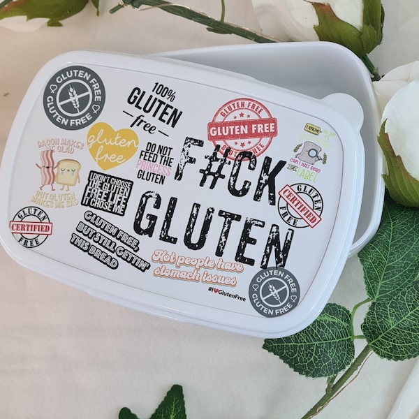 F#ck Gluten Free Lunch Box  - Coeliac Lunchbox