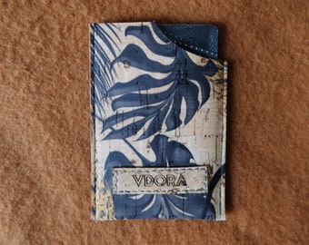 Algarve Cork CardHolder | Minimalist Vegan Leather Wallet  | Made of Eco Leather Alternative Portuguese Cork