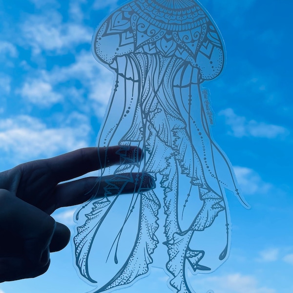 Jellyfish Car Decal