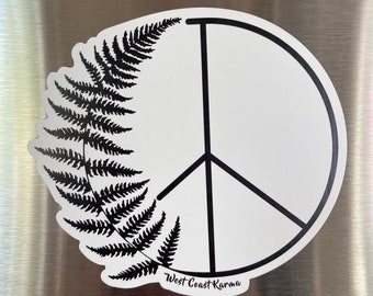 Fern Peace Magnet