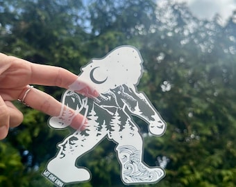 Sasquatch Big Foot Decal