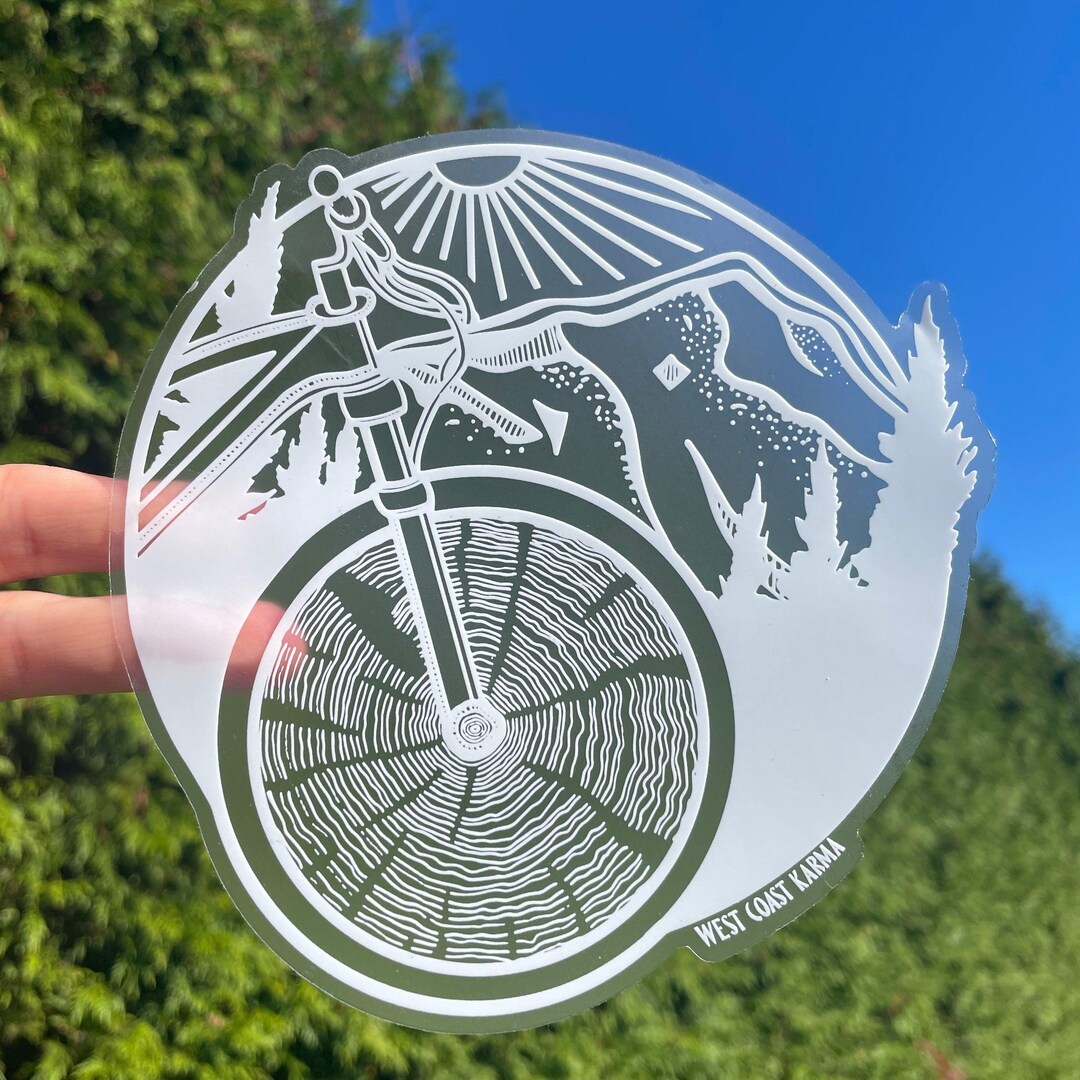 Mountain Bike Decal - Etsy