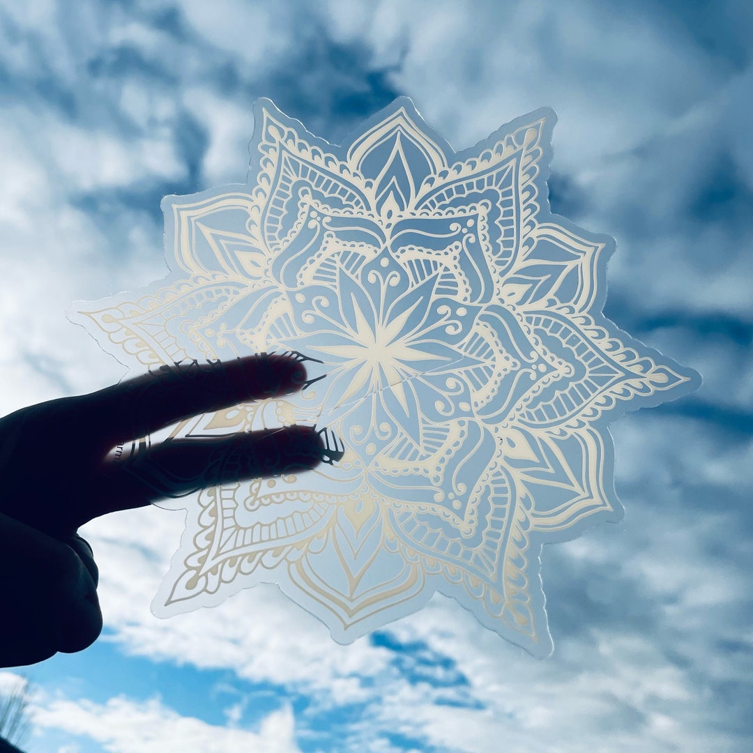 Mandala Car Decal - Etsy