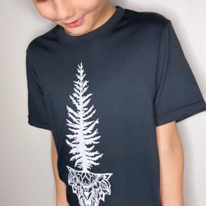 Tree Mandala Kids/Youth Tee * 100% Made, designed and printed in Canada