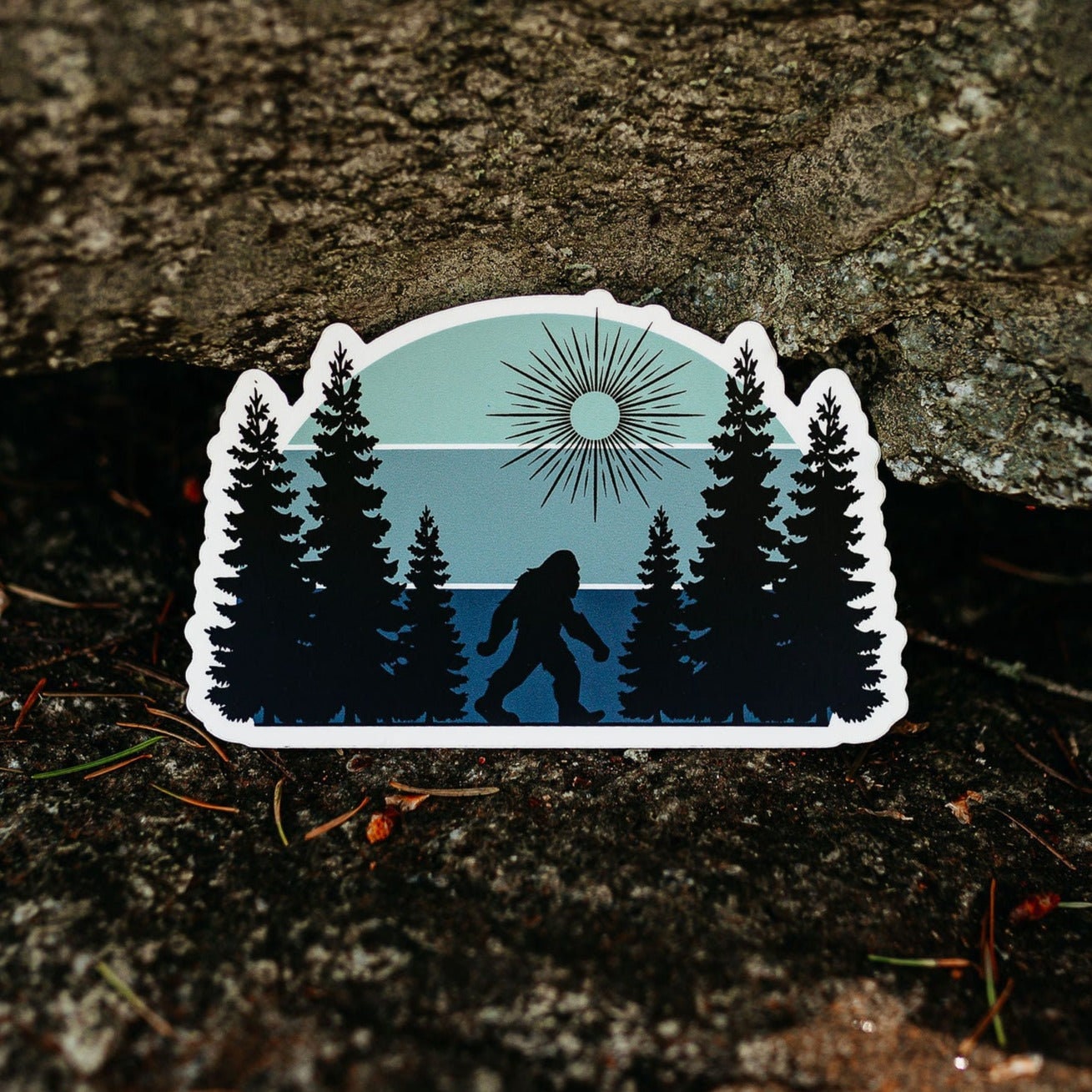 Squatchlet Sticker Sasquatch Stroll Colourful Vinyl Sticker - Etsy Canada