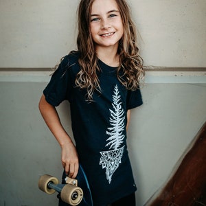 Tree Mandala Kids/Youth Tee * 100% Made, designed and printed in Canada