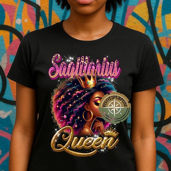 Sagittarius Queen Art Print: Zodiac Wall Decor (Digital Download