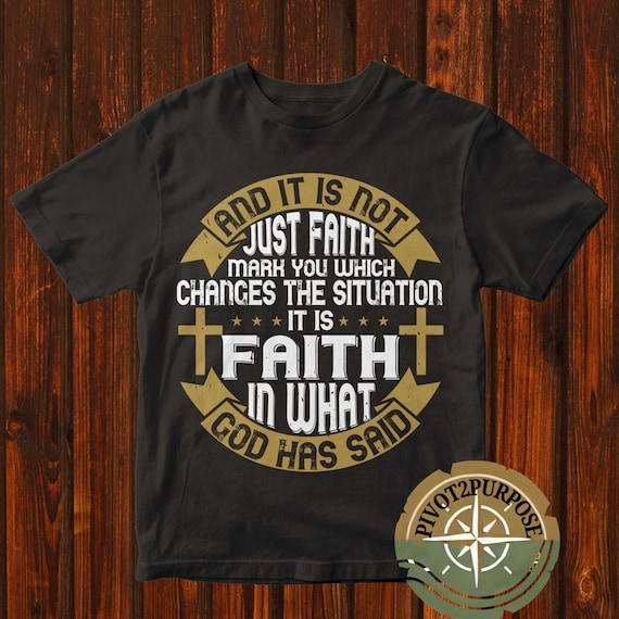 And its not...Just Faith