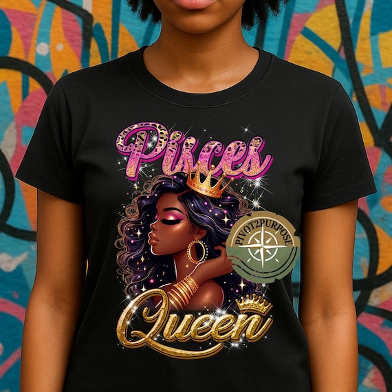 Pisces Queen Art Print: Zodiac Wall Decor (Digital Download)