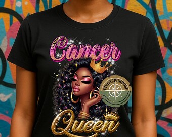 Cancer Queen Digital Art Print
