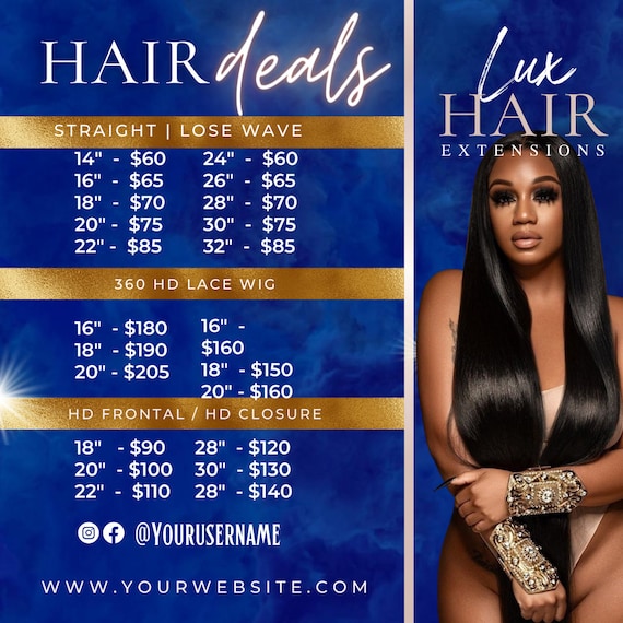 Hair Deals (CANVA)