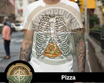 Pizza Clipart: Digital Food Illustration (Digital Download)