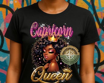 Capricorn Queen Art Print: Zodiac Wall Decor (Digital Download