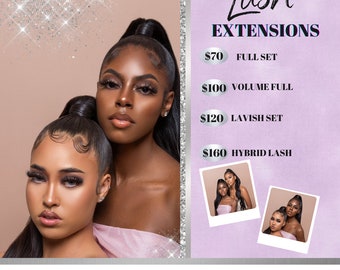Lash Extensions (CANVA)
