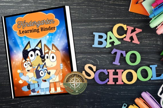 Kindergarten Learning Binder