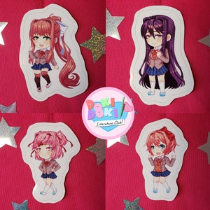Doki Doki Literature Club Stickers
