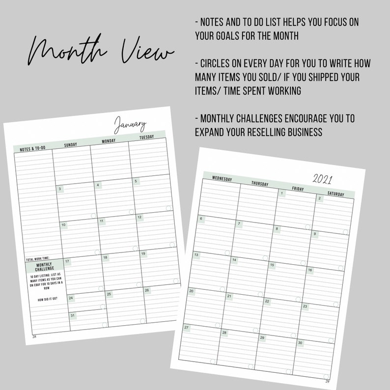 Ultimate Ebay Selling Planner Digital Download Printable Etsy Ultimate Ebay Selling Planner Digital Download Printable Etsy