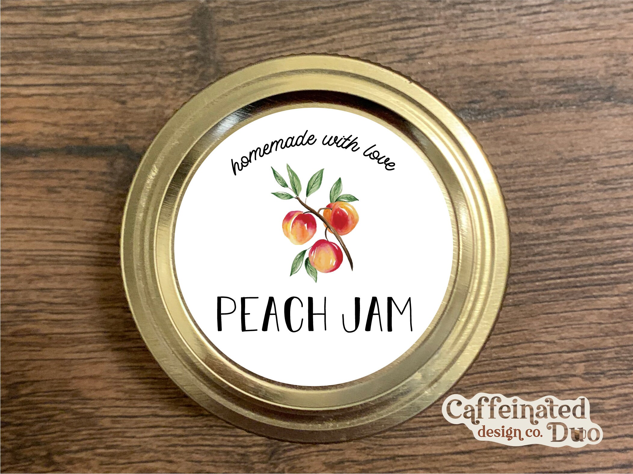 Peach Mason Jar - Etsy