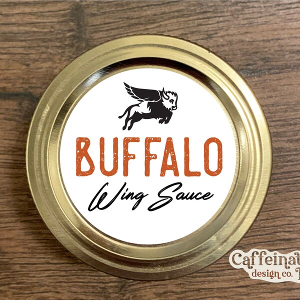 Buffalo Wing Stickers Etsy