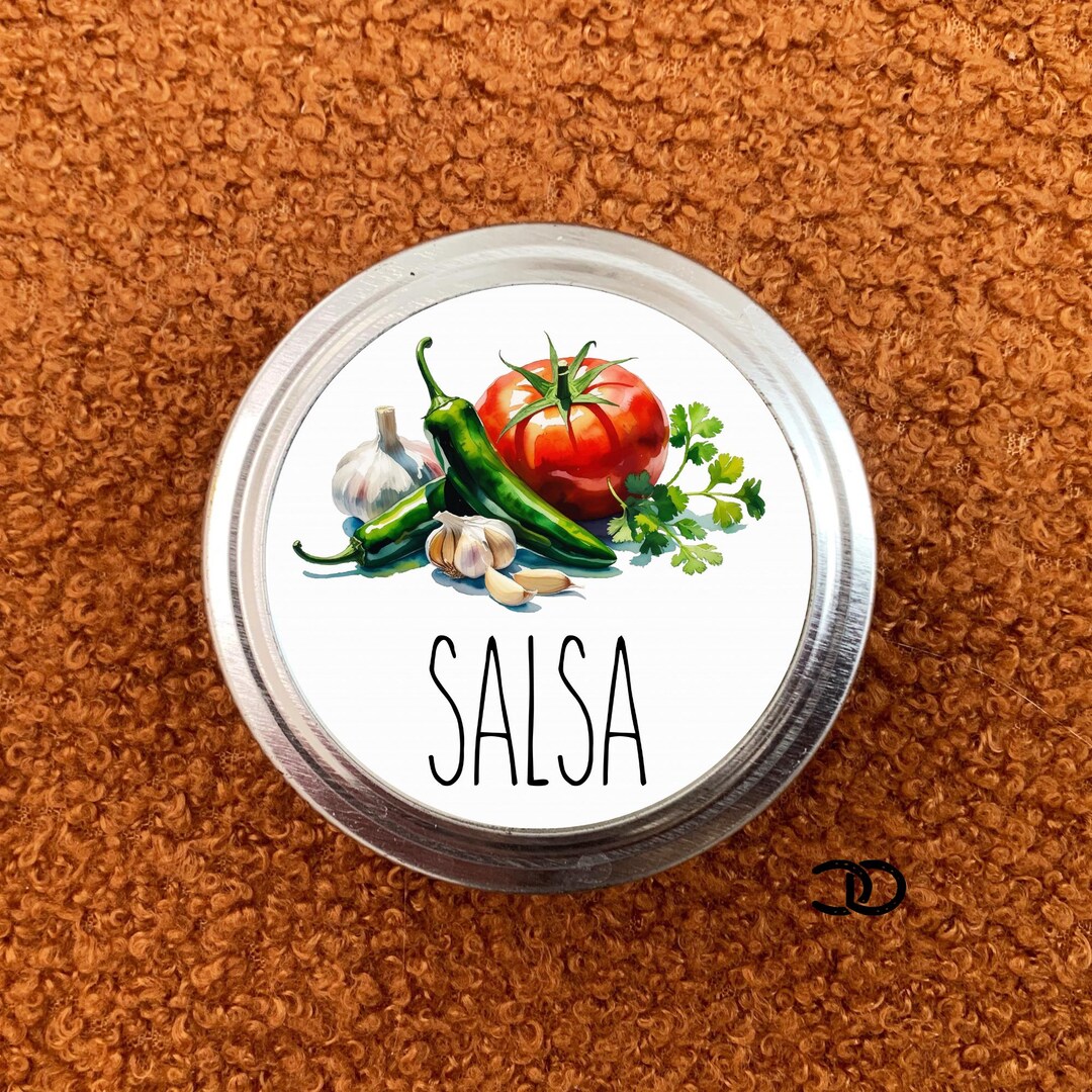 Salsa Canning Labels: 2