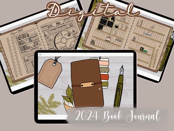 Book Journal 2024 Reading Planner 