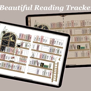 Tracker di lettura da scaffale, adesivi PNG TBR Tracker Book, Journal Book Tracker, Diario del registro di lettura, Pianificatore di lettura