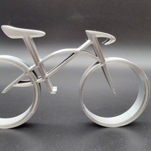 Newly Created Design! Bicycle Minimalist Art Piece | Bike Statue Decoration | Simple Line Style Home Decor | Gift for Biker or Cyclist!