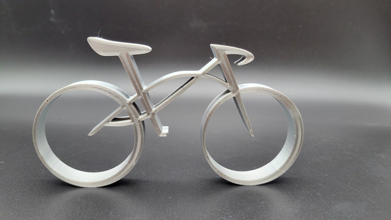 Newly Created Design! Bicycle Minimalist Art Piece | Bike Statue Decoration | Simple Line Style Home Decor | Gift for Biker or Cyclist!