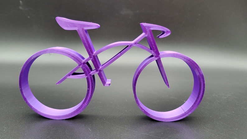 Newly Created Design! Bicycle Minimalist Art Piece | Bike Statue Decoration | Simple Line Style Home Decor | Gift for Biker or Cyclist!
