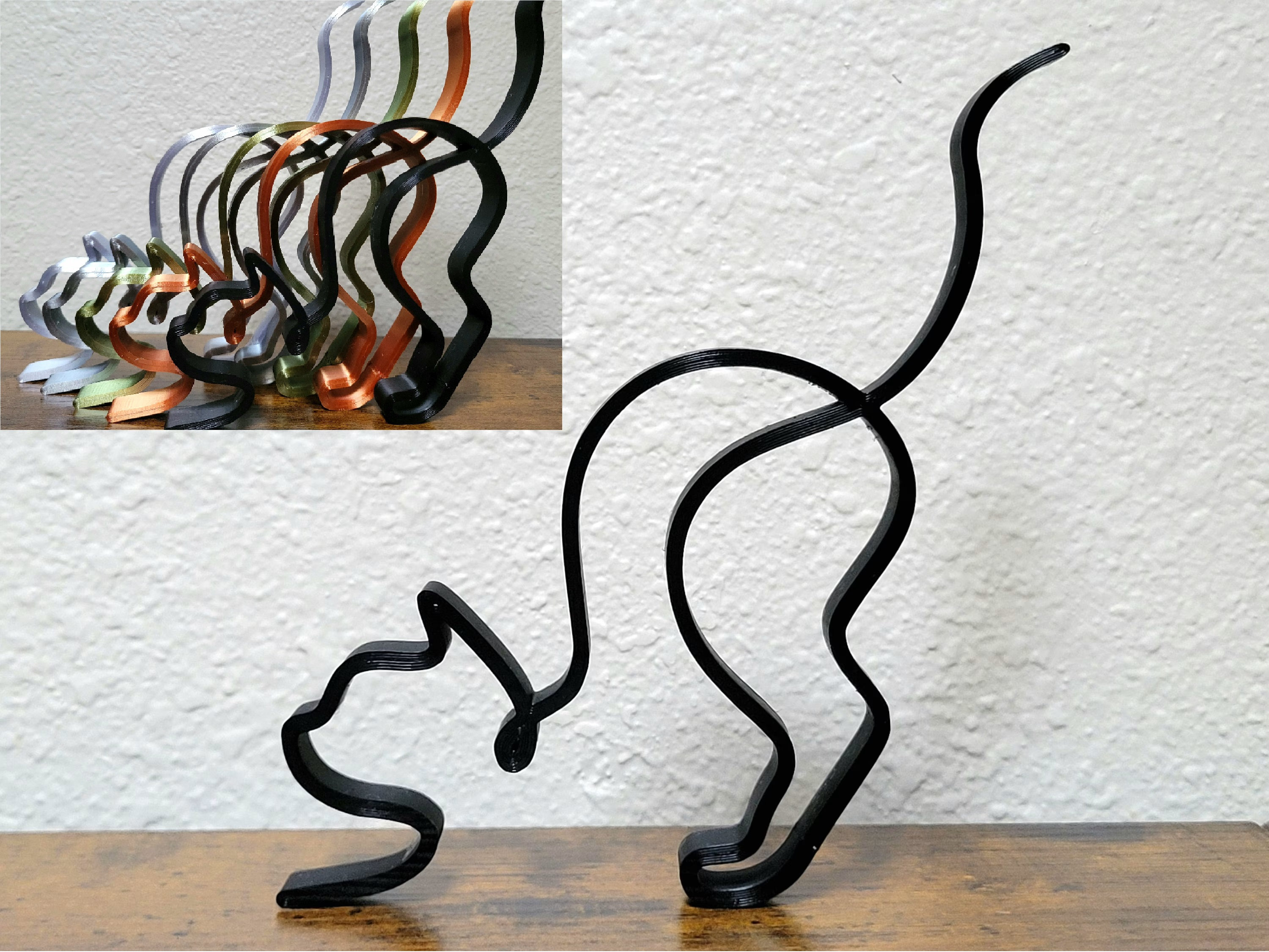 Meow~ For Those Who Loves Cats~  Copper wire art, Wire art, Copper wire  crafts