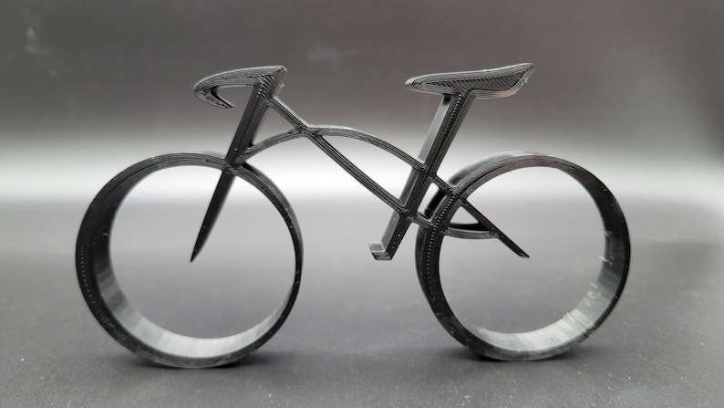 Newly Created Design! Bicycle Minimalist Art Piece | Bike Statue Decoration | Simple Line Style Home Decor | Gift for Biker or Cyclist!
