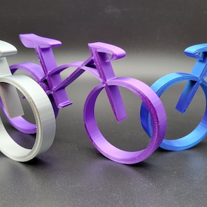 Newly Created Design! Bicycle Minimalist Art Piece | Bike Statue Decoration | Simple Line Style Home Decor | Gift for Biker or Cyclist!