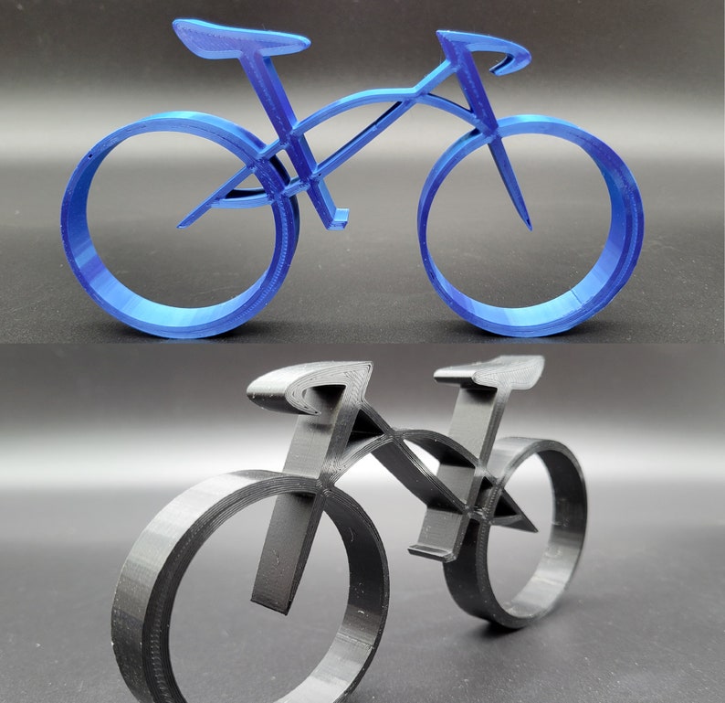 Newly Created Design! Bicycle Minimalist Art Piece | Bike Statue Decoration | Simple Line Style Home Decor | Gift for Biker or Cyclist!