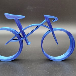 Newly Created Design! Bicycle Minimalist Art Piece | Bike Statue Decoration | Simple Line Style Home Decor | Gift for Biker or Cyclist!