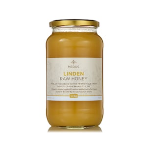 Earthbreath Linden Raw Honey 400g - 1800g - Pure Unpasteurized Unprocessed Natural sweetener - Free from any artificial additives