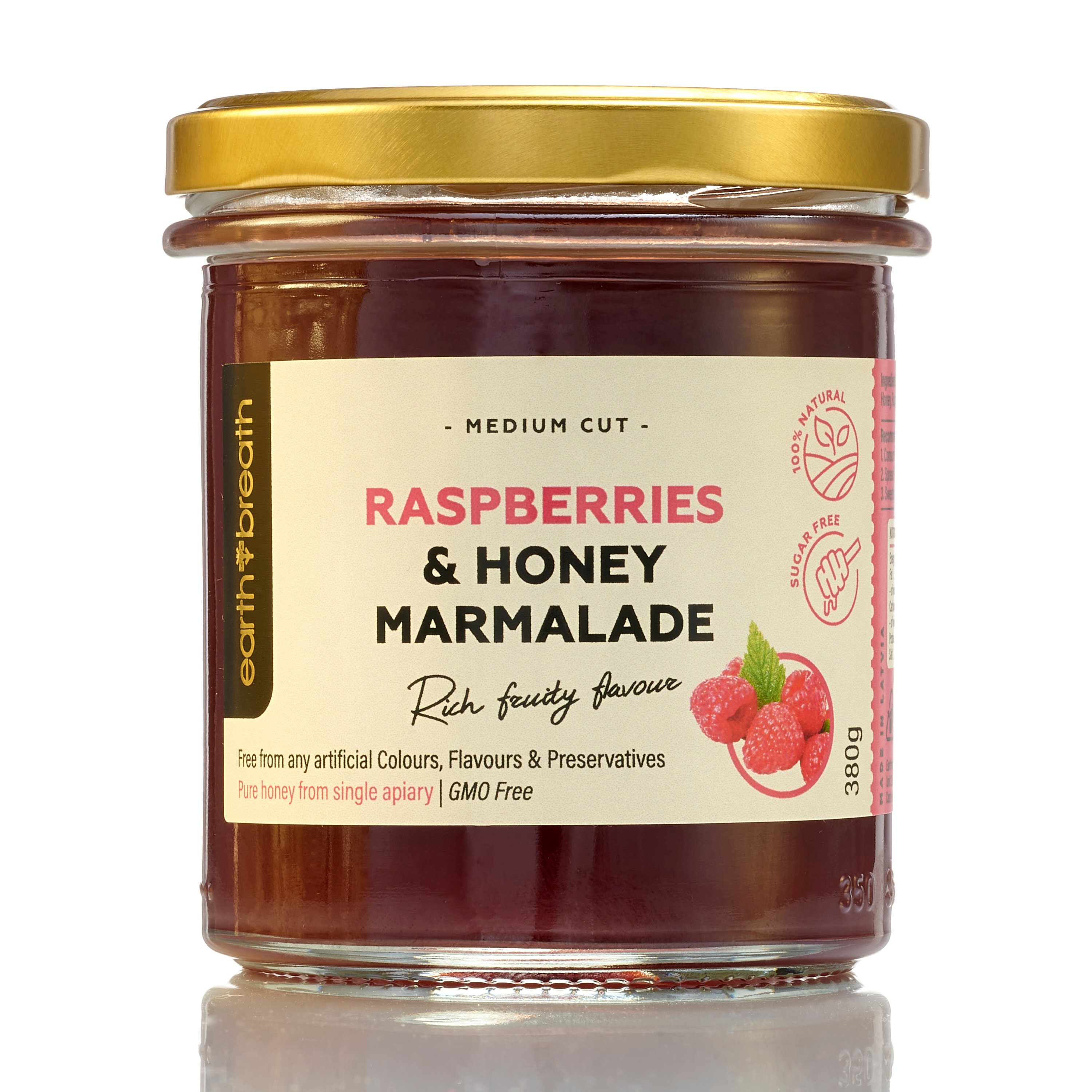RASPBERRIES & Honey MARMALADE 380g Pure Natural Sugar free Etsy