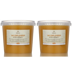 Earthbreath Natural Raw Honey - Bulk 6kg - Wildflower | Forest | Clover | Spring | Meadow | Linden | Goldenrod | Pure Organic Unprocessed