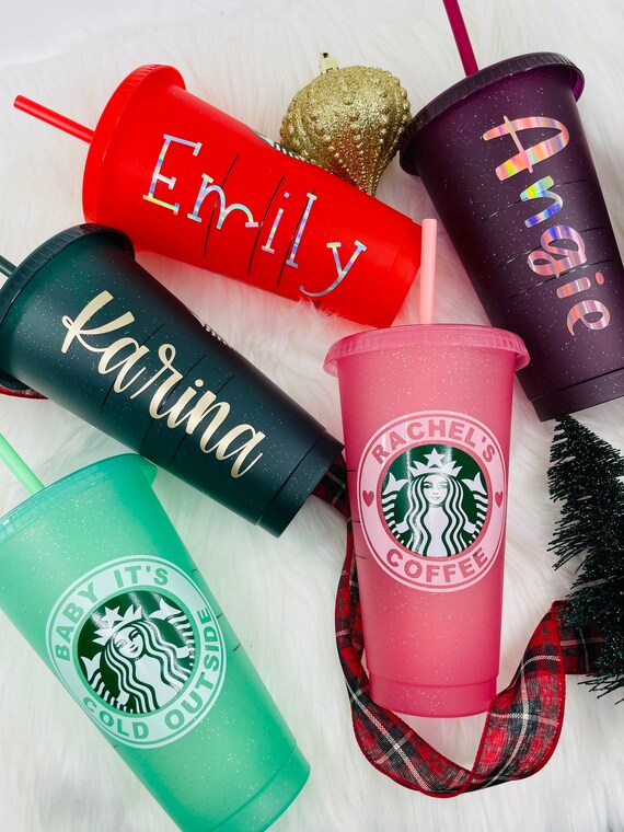 Starbucks Holiday 2020 Limited Edition Sparkle Cups Home & Living