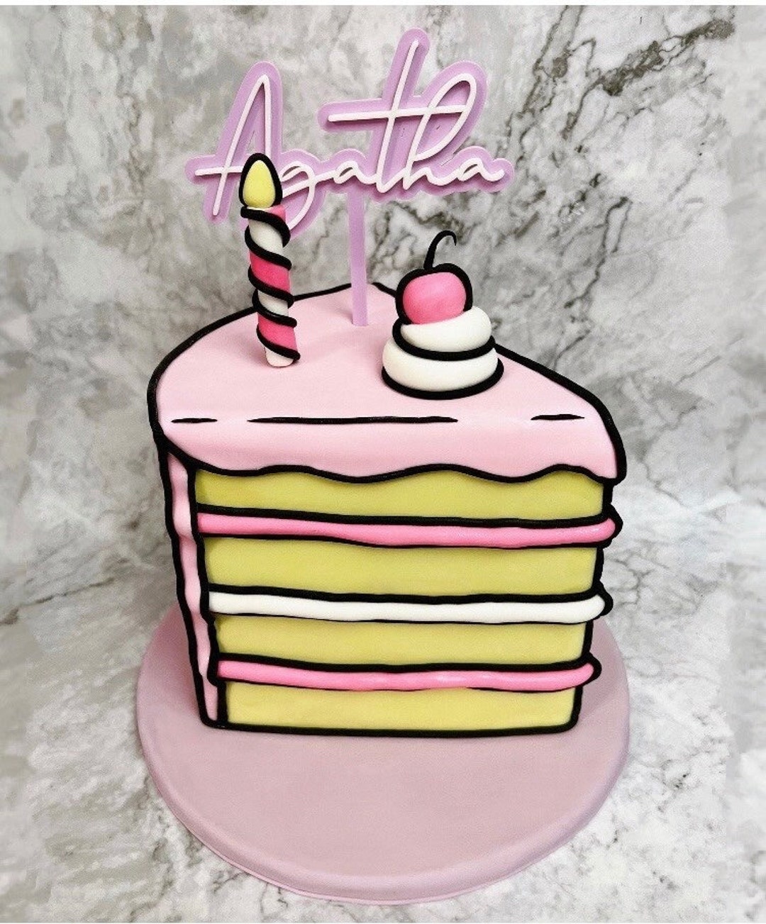 Double Layer Cake Topper, Laser Cut Cake Topper, Wedding Cake Topper ...