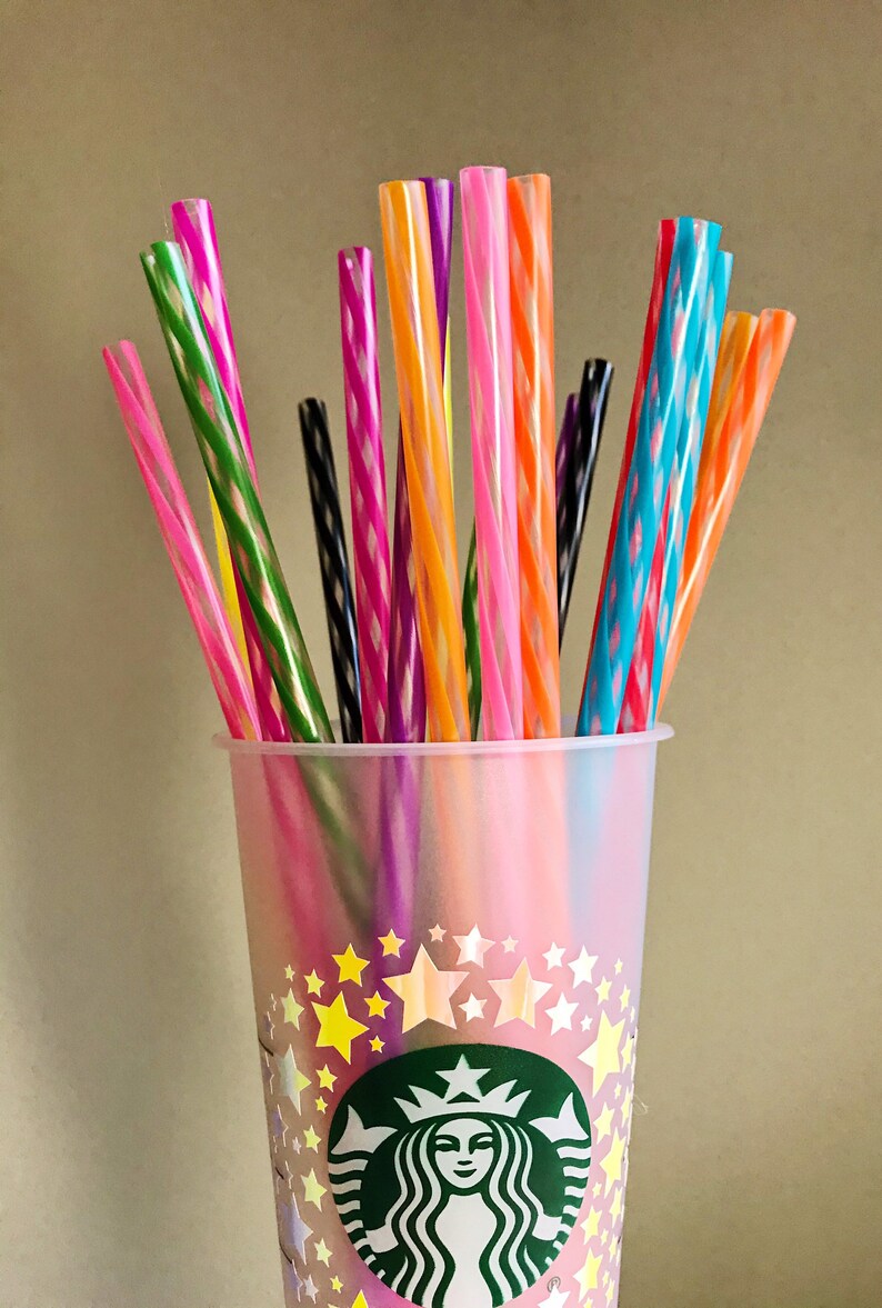 Starbucks tumbler straw Straw addon Etsy