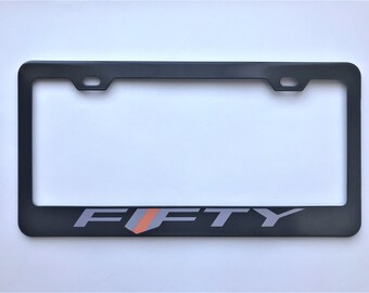 2X Chevrolet TRAVERSE Black Stainless Steel License Plate Frame Rust Free W//Cap